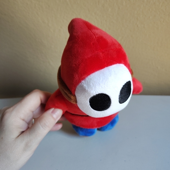 Super Mario Nintendo Game Shy Guy 7" Plush Collectible Toy Japanese San Ei Co. - Picture 5 of 6